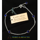 Bracelet en Argent Lapis Lazuli