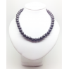 Collier en hématite magnétique 6mm