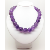 Collier Perles Améthyste Extra 10 mm